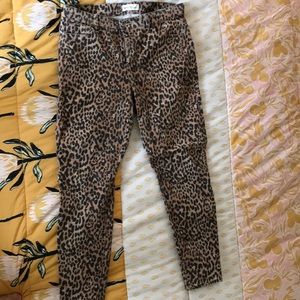 GAP Leopard True Skinny Jeans